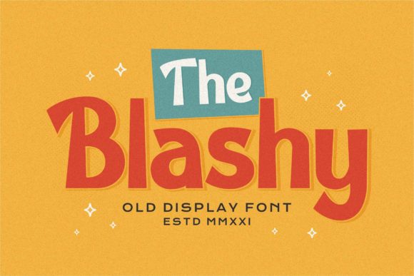 Blashy Font: Bold Display Typography for Creative Projects