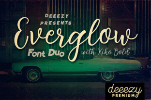 Everglow Script Font Duo: A Perfect Pair for Bold Projects