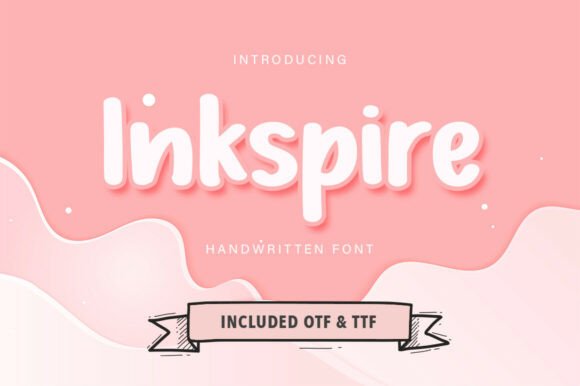 Inkspire Font: Bubbly Typography That Brings Projects to Life