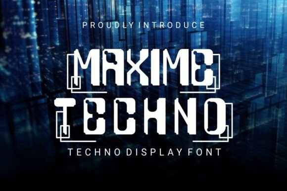 Maxime Techno: The Typeface for Tomorrow's Digital Landscape