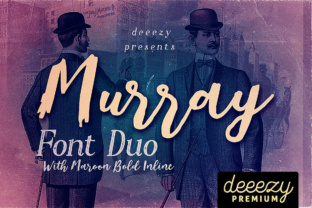 Murray Script Font Duo: Vintage Charm for Modern Projects