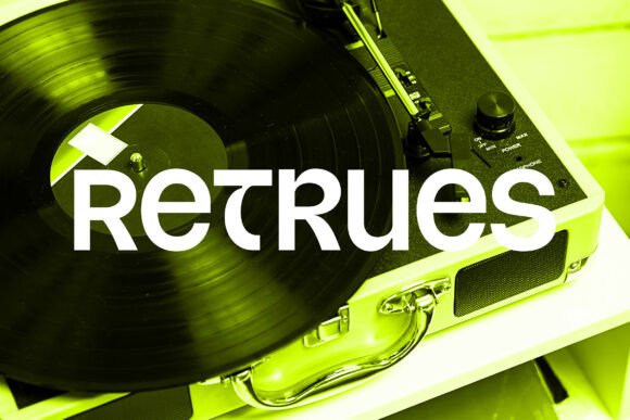 Retrues Font: Capturing Neon Nights and Vintage Cool