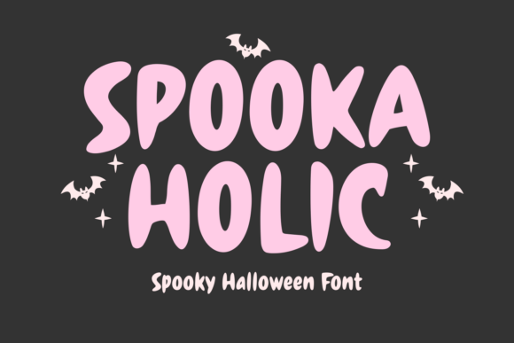 Spooka Holic Font: A Playful Typeface for Halloween Designs