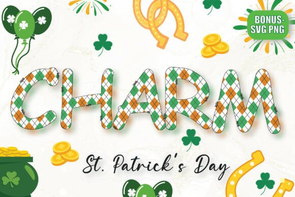 St Patrick's Day Charm Font: A Festive Type for Irish Designs