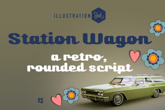 Station Wagon Font: A Retro Script for Modern Branding