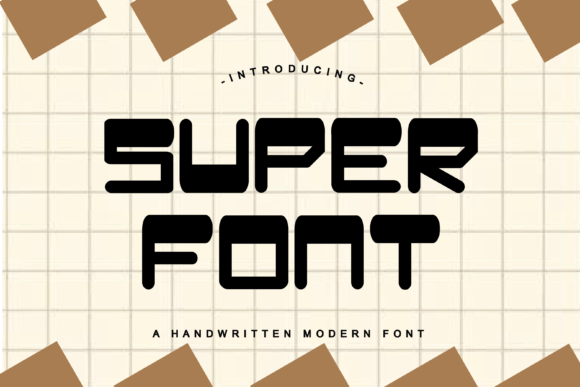 Super Font: A Bold Choice for Modern Designers