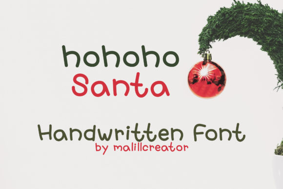 The Font That Feels Like a Handwritten Note from Santa