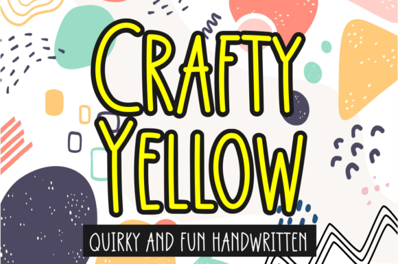 Why Crafty Yellow Font is Your Secret Weapon for Playful Branding